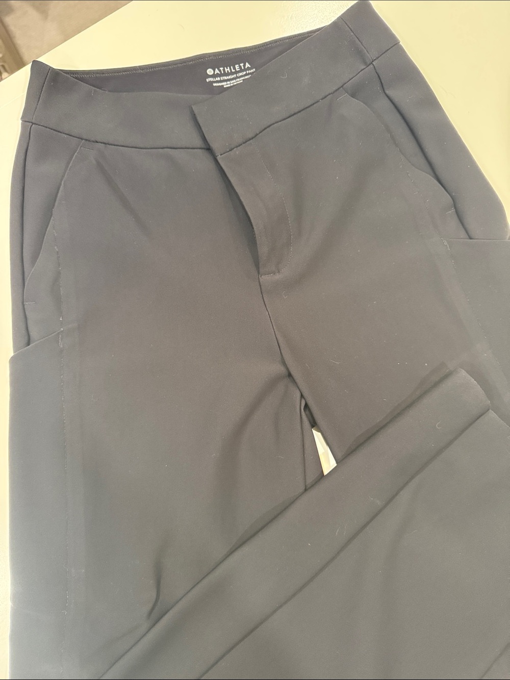 Athleta Black Cropped Performance Pants